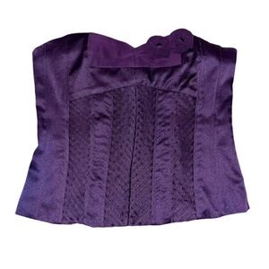 Charlotte Russe Deep Purple Blouse